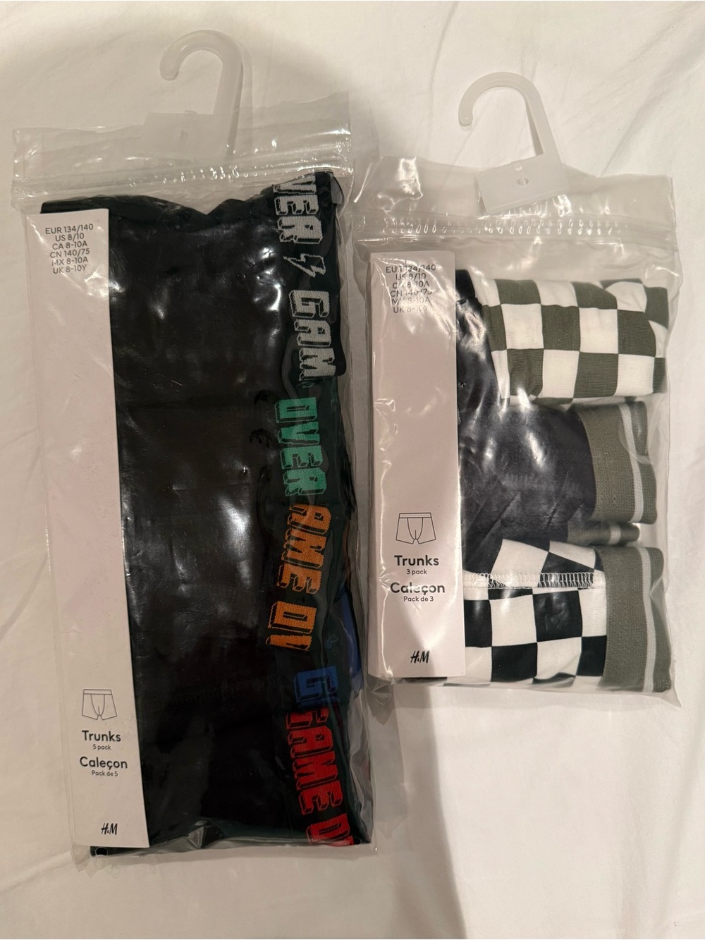 2 H&M Kids Trunks Packs